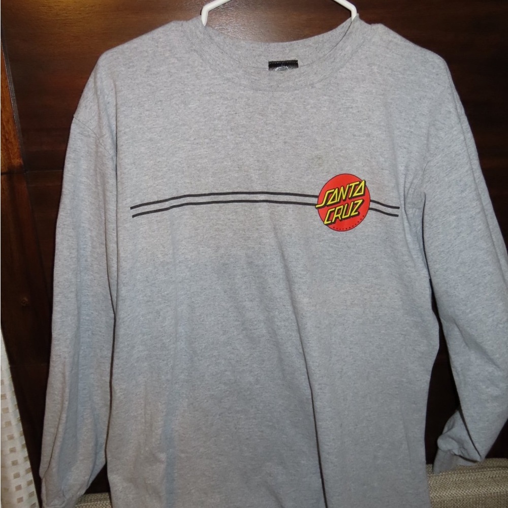 Santa Cruz Skateboards Heather Gray Tee